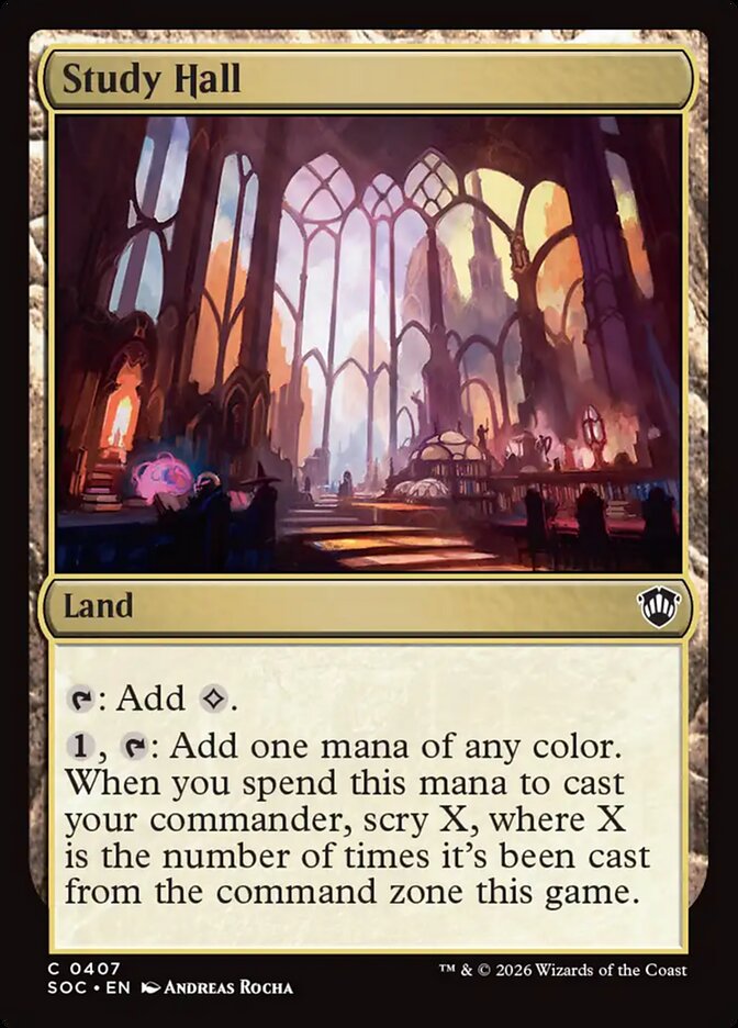 Salão de Estudos / Study Hall - Magic: The Gathering - MoxLand