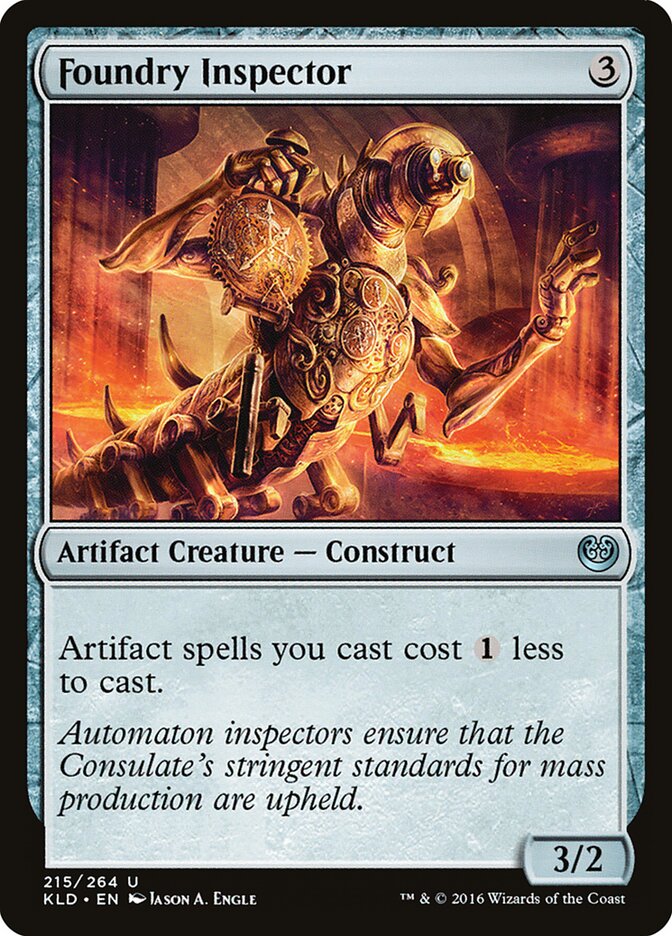 Inspetor da Fundição / Foundry Inspector - Magic: The Gathering - MoxLand