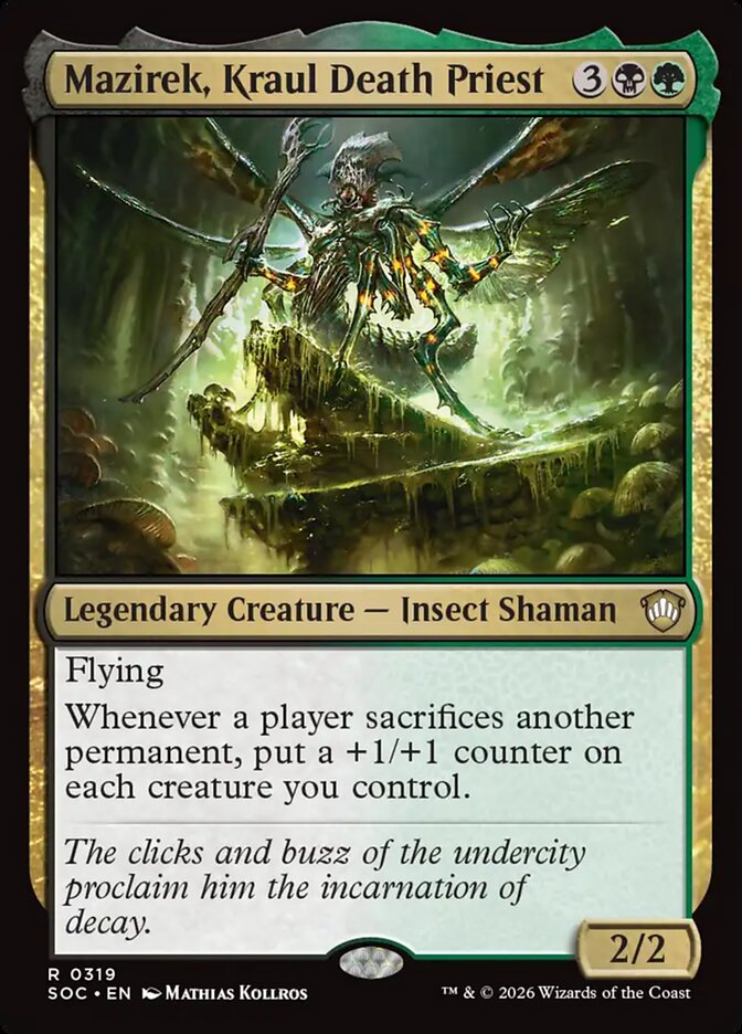 Mazirek, Kraul Death Priest - Magic: The Gathering - MoxLand