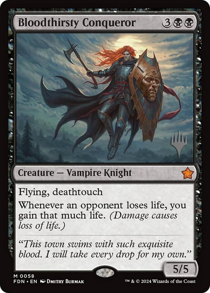 Bloodthirsty Conqueror - Magic: The Gathering - MoxLand