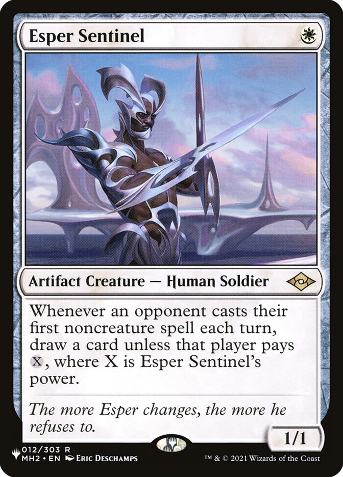 Sentinela de Esper / Esper Sentinel - Magic: The Gathering - MoxLand