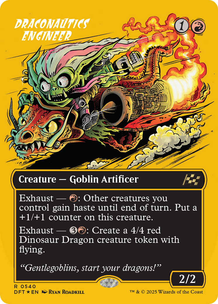 Engenheira Draconáutica / Draconautics Engineer - Magic: The Gathering - MoxLand