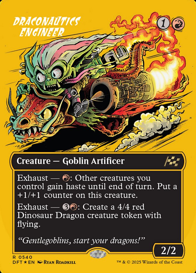 Engenheira Draconáutica / Draconautics Engineer - Magic: The Gathering - MoxLand