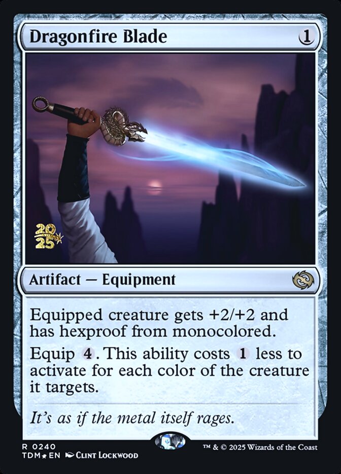 Dragonfire Blade - Magic: The Gathering - MoxLand