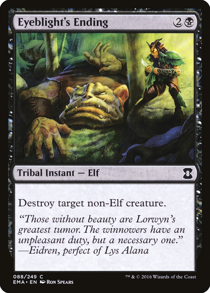 Fim do Seca-Olho / Eyeblight's Ending - Magic: The Gathering - MoxLand
