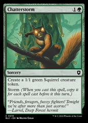 Tempestade Serelepe / Chatterstorm - Magic: The Gathering - MoxLand