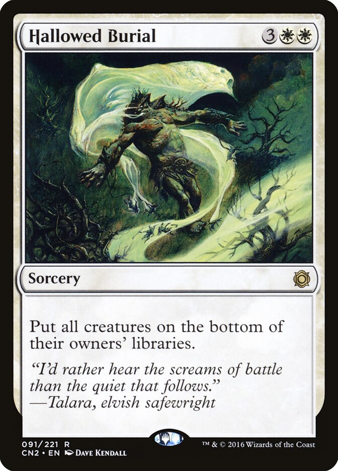 Funeral Glorificado / Hallowed Burial - Magic: The Gathering - MoxLand