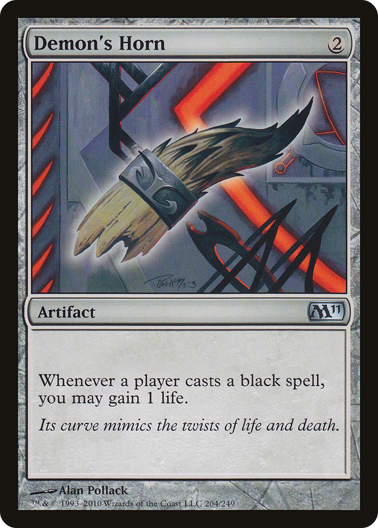Chifre de Demônio / Demon's Horn - Magic: The Gathering - MoxLand