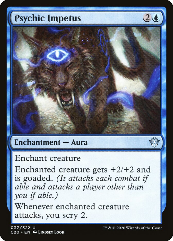 Ímpeto Psíquico / Psychic Impetus - Magic: The Gathering - MoxLand