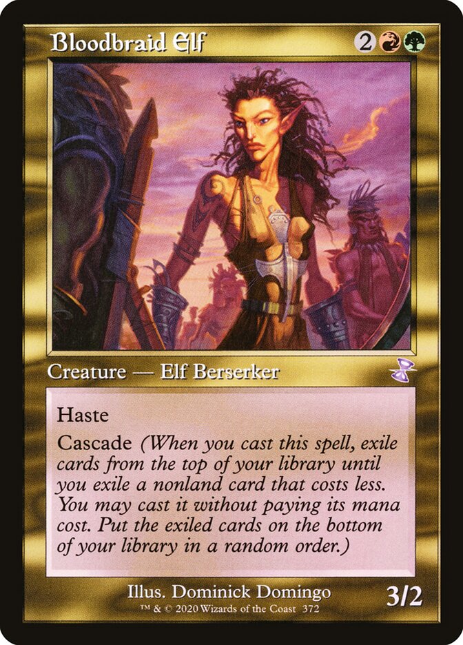 Elfa Tranças-de-sangue / Bloodbraid Elf - Magic: The Gathering - MoxLand