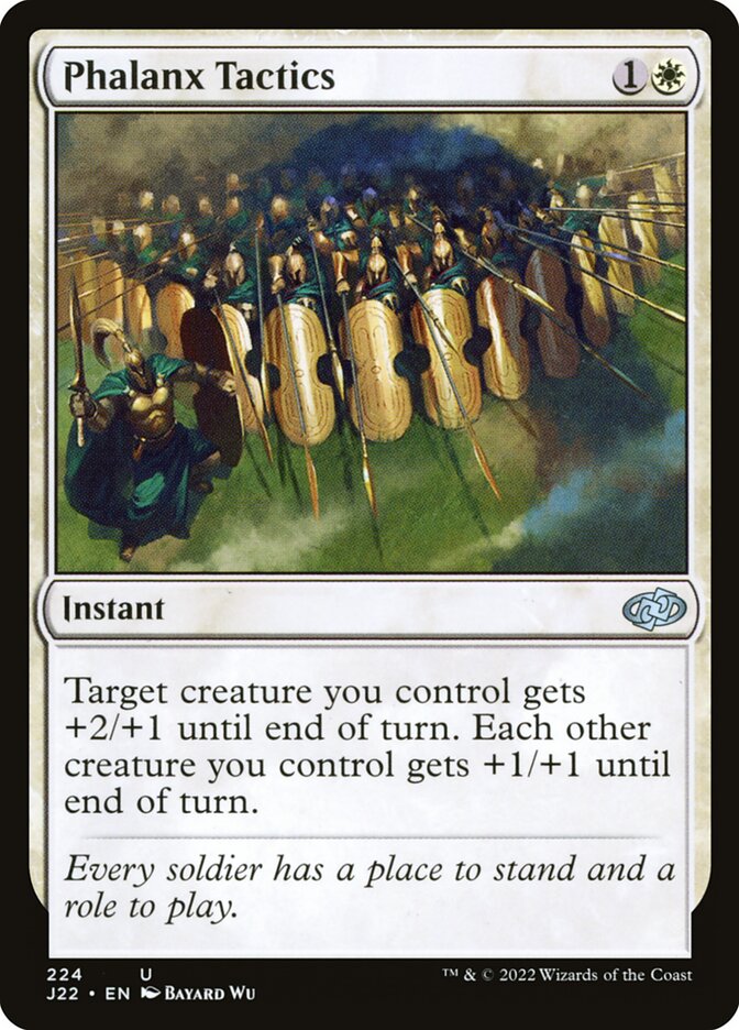 Tática de Falange / Phalanx Tactics - Magic: The Gathering - MoxLand