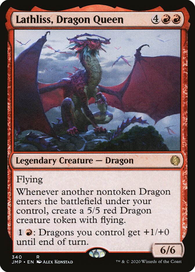 Lathliss, Rainha dos Dragões / Lathliss, Dragon Queen - Magic: The Gathering - MoxLand