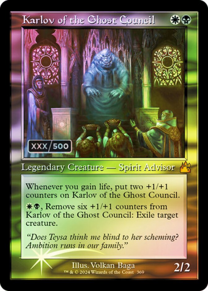 Karlov do Conselho Fantasma / Karlov of the Ghost Council - Magic: The Gathering - MoxLand