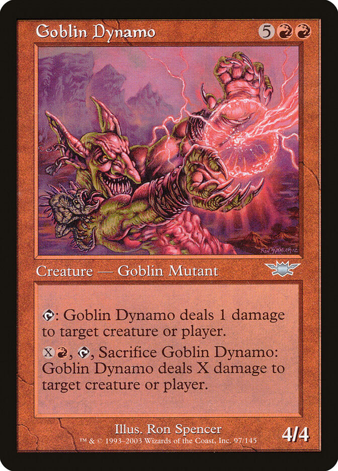 Dínamo Goblin / Goblin Dynamo - Magic: The Gathering - MoxLand