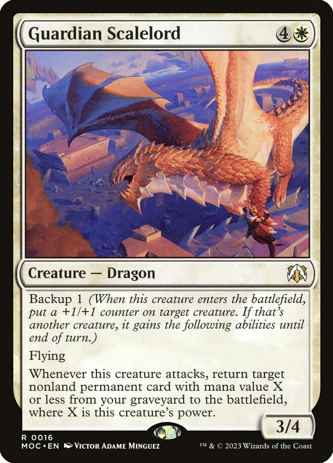Senhor Escamado Guardião / Guardian Scalelord - Magic: The Gathering - MoxLand
