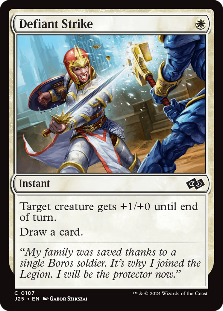 Golpe Desafiador / Defiant Strike - Magic: The Gathering - MoxLand