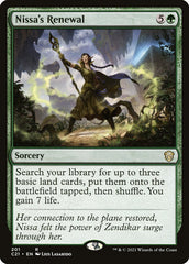 Renovação de Nissa / Nissa's Renewal - Magic: The Gathering - MoxLand