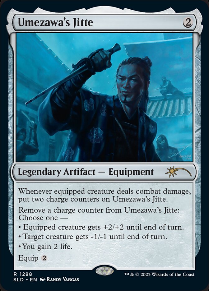 Jitte de Umezawa / Umezawa's Jitte - Magic: The Gathering - MoxLand
