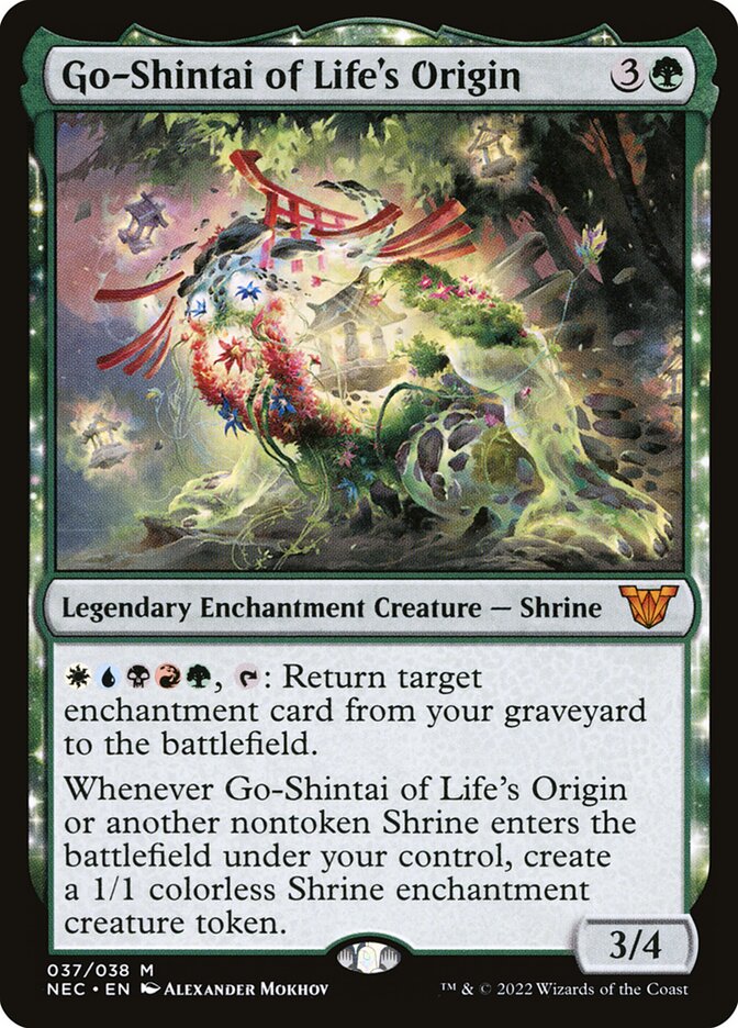 Go-Shintai da Origem da Vida / Go-Shintai of Life's Origin - Magic: The Gathering - MoxLand