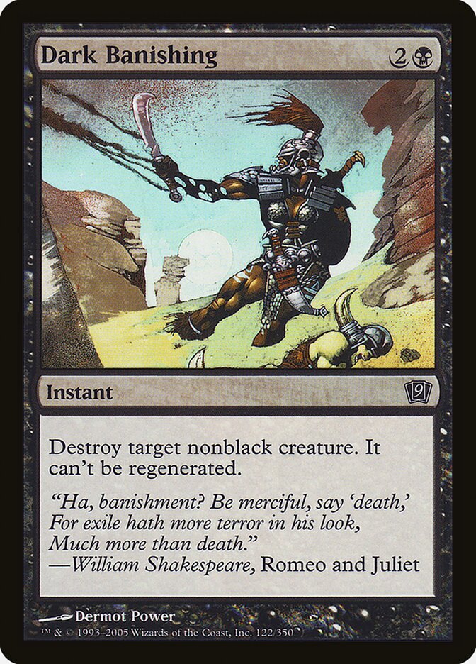 Banimento Sombrio / Dark Banishing - Magic: The Gathering - MoxLand
