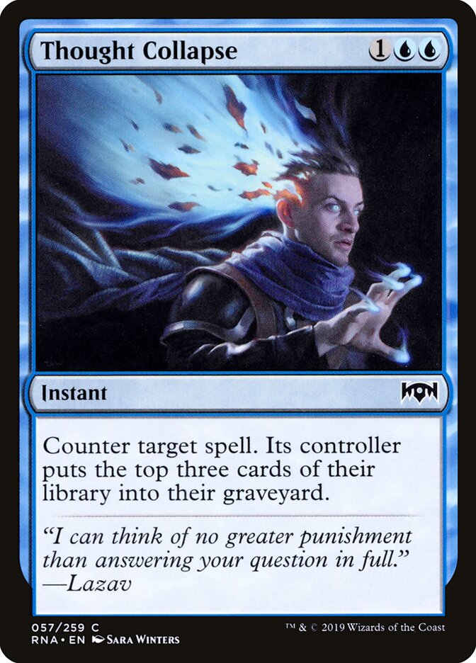 Colapso do Pensamento / Thought Collapse - Magic: The Gathering - MoxLand