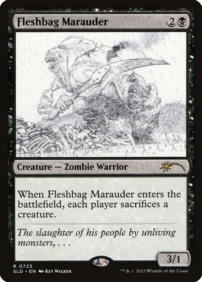 Saqueador Saco-de-carne / Fleshbag Marauder - Magic: The Gathering - MoxLand