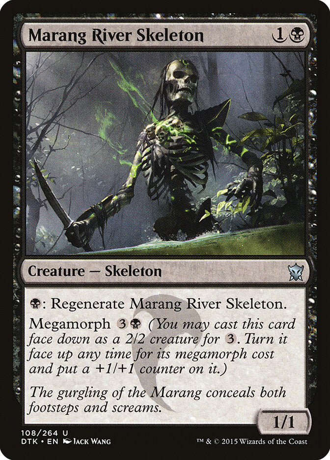 Esqueleto do Rio Marang / Marang River Skeleton - Magic: The Gathering - MoxLand