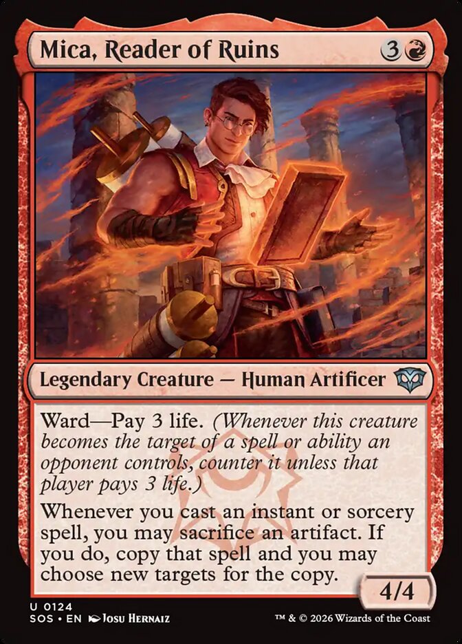 Mica, Reader of Ruins - Magic: The Gathering - MoxLand
