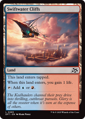 Cordilheiras das Cascatas / Swiftwater Cliffs - Magic: The Gathering - MoxLand