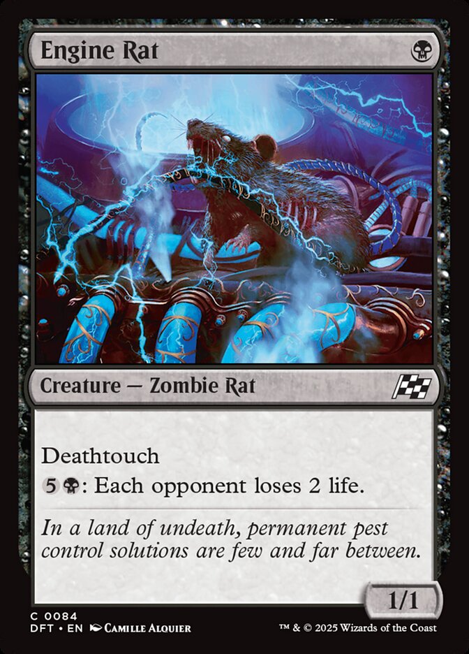 Rato de Motor / Engine Rat - Magic: The Gathering - MoxLand