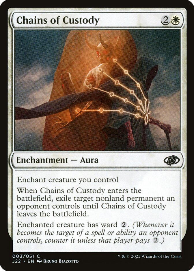 Chains of Custody - Magic: The Gathering - MoxLand