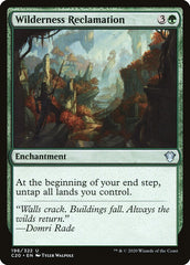 Reconquista da Natureza / Wilderness Reclamation - Magic: The Gathering - MoxLand