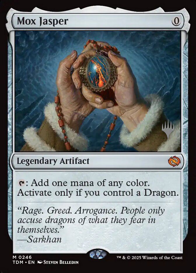 Mox Jasper - Magic: The Gathering - MoxLand