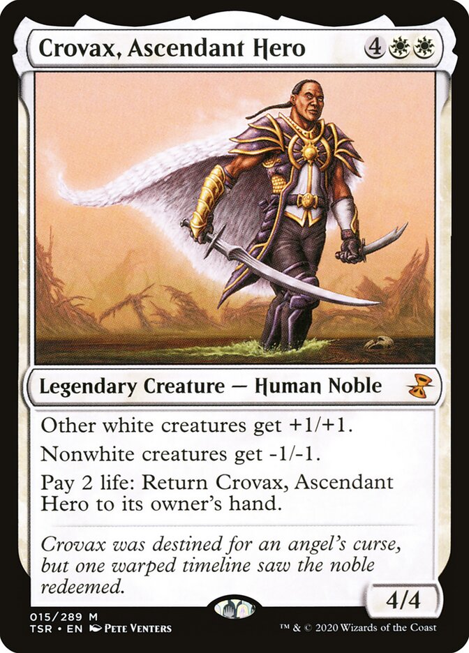 Crovax, Herói Ascendente / Crovax, Ascendant Hero - Magic: The Gathering - MoxLand