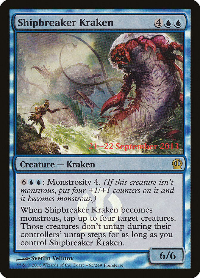 Kraken Esmagador de Navios / Shipbreaker Kraken - Magic: The Gathering - MoxLand