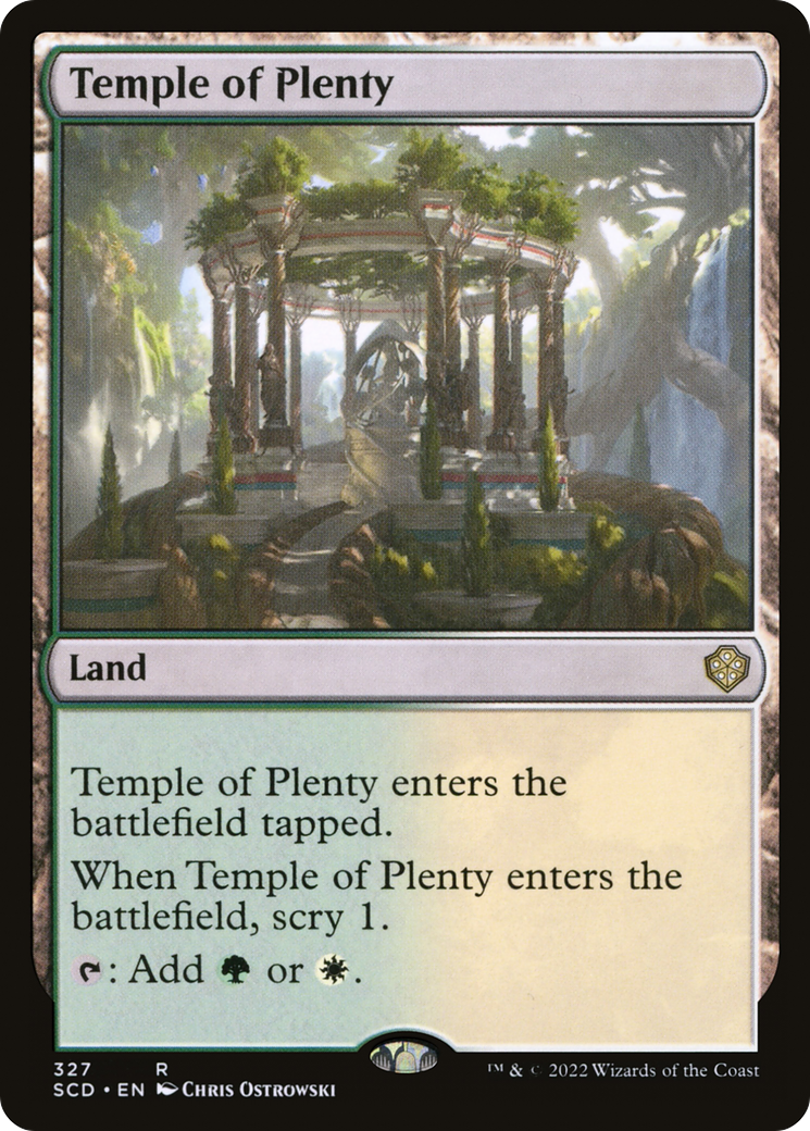 Templo da Fartura / Temple of Plenty - Magic: The Gathering - MoxLand