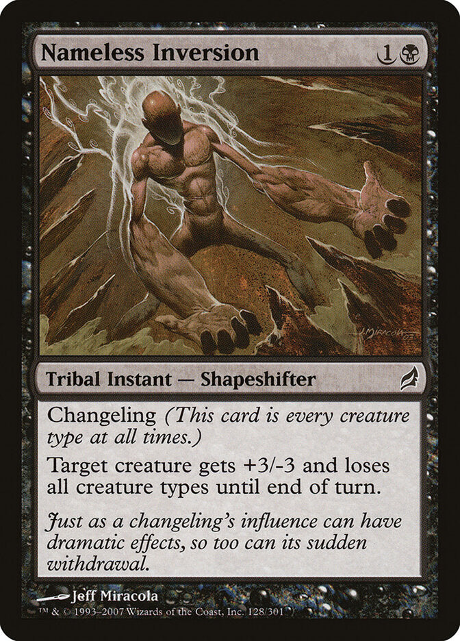 Inversão Anônima / Nameless Inversion - Magic: The Gathering - MoxLand
