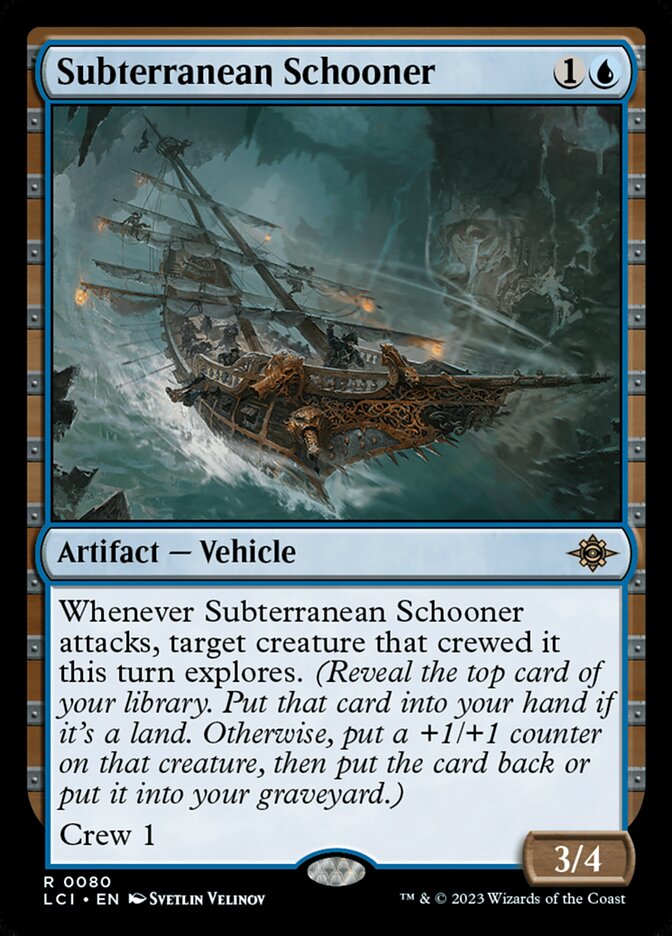 Escuna Subterrânea / Subterranean Schooner - Magic: The Gathering - MoxLand