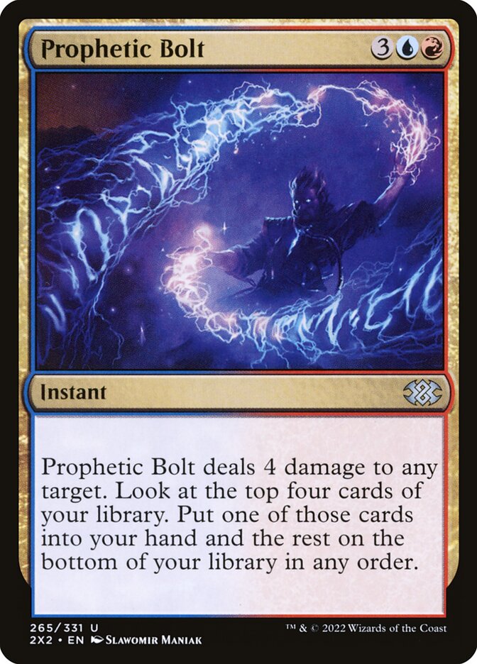 Raio Profético / Prophetic Bolt - Magic: The Gathering - MoxLand