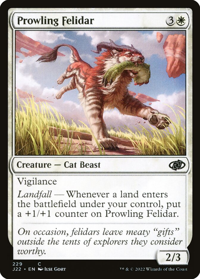 Felidar à Espreita / Prowling Felidar - Magic: The Gathering - MoxLand