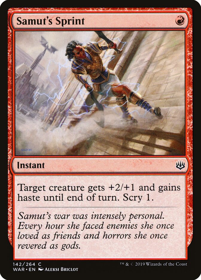 Corrida de Samut / Samut's Sprint - Magic: The Gathering - MoxLand