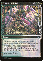 Renascimento Cósmico / Cosmic Rebirth - Magic: The Gathering - MoxLand