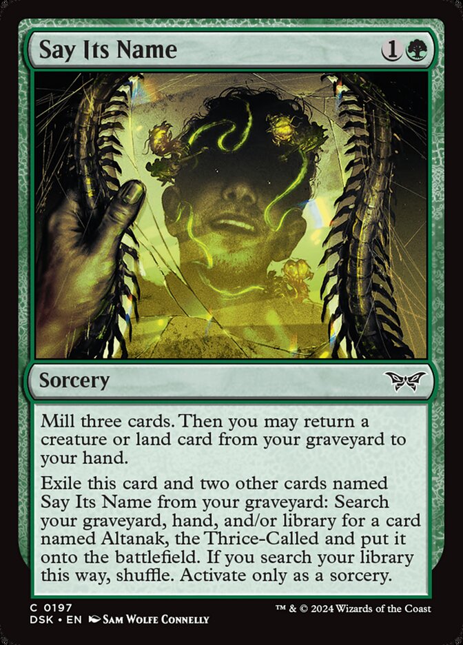 Dizer Seu Nome / Say Its Name - Magic: The Gathering - MoxLand