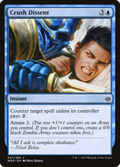 Reprimir a Dissensão / Crush Dissent - Magic: The Gathering - MoxLand
