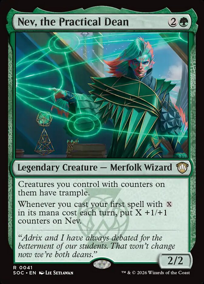 Nev, the Practical Dean - Magic: The Gathering - MoxLand