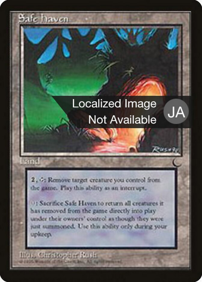 Porto Seguro / Safe Haven - Magic: The Gathering - MoxLand