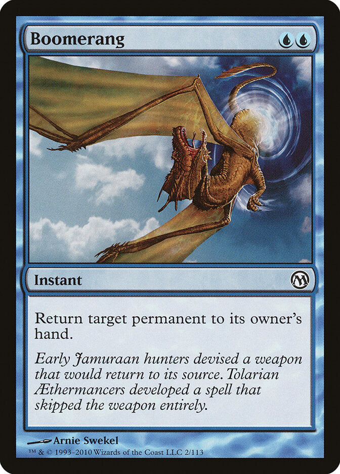 Bumerangue / Boomerang - Magic: The Gathering - MoxLand