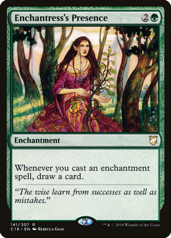 Presença da Encantadora / Enchantress's Presence - Magic: The Gathering - MoxLand