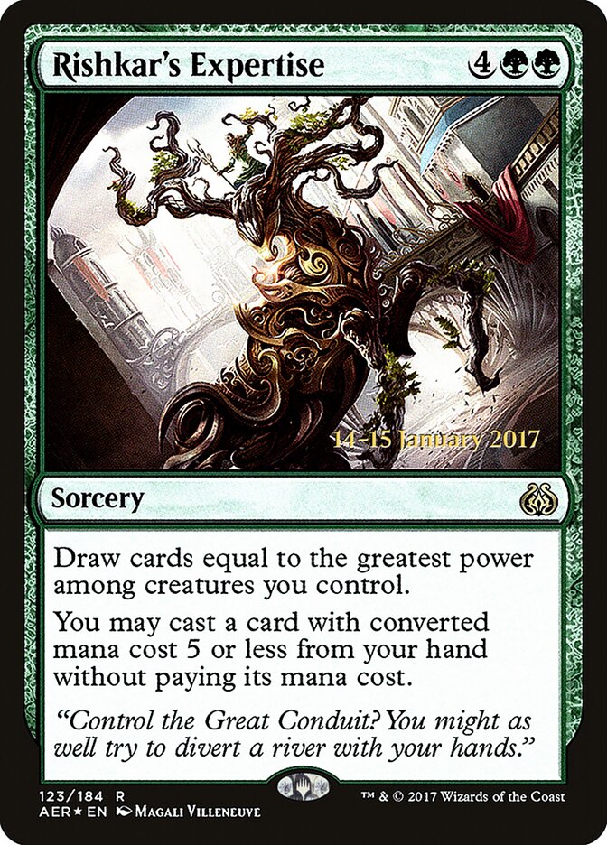Especialidade de Rishkar / Rishkar's Expertise - Magic: The Gathering - MoxLand