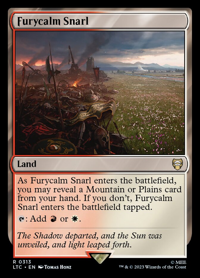 Liame da Calmafuriosa / Furycalm Snarl - Magic: The Gathering - MoxLand